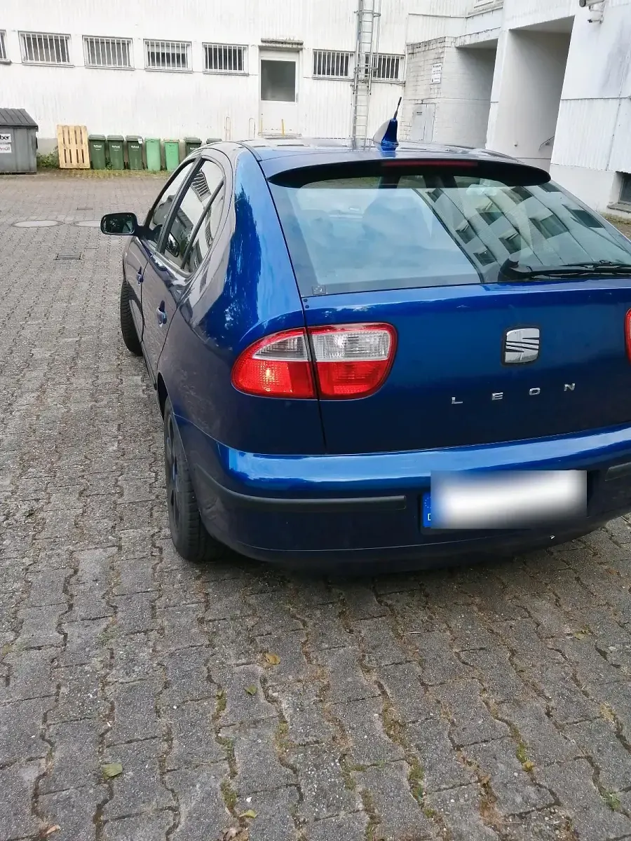 Gebraucht Seat Leon 110 PS (80 kW) 2002 Blau Kleinwagen