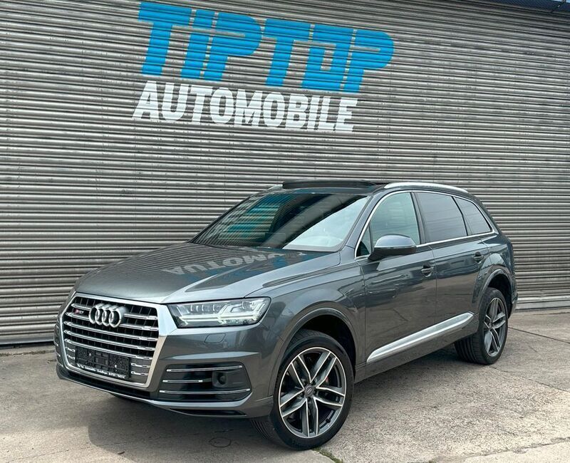 Daytonagrau perleffekt Gebraucht 2018 Audi SQ7 Sport SUV | 45.990 € (Fairer Preis) - Bild 1/4