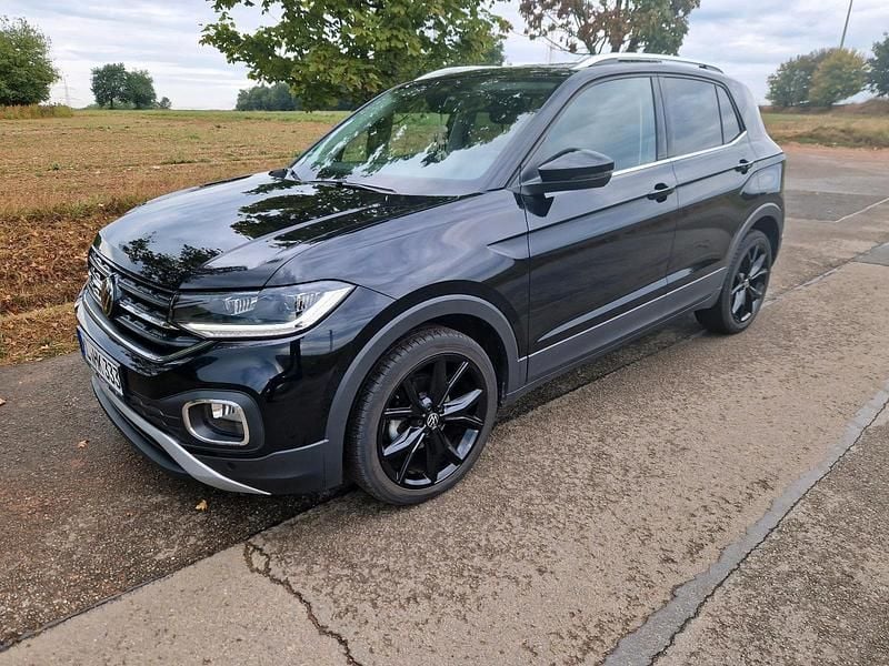 Schwarz Gebraucht 2023 VW T-Cross SUV | 23.450 € (Guter Preis) - Bild 1/4