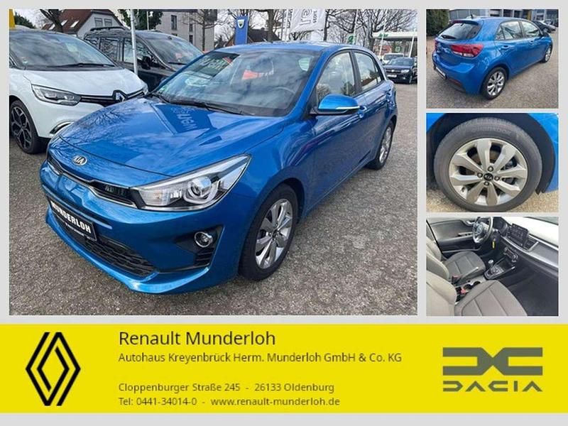 Gebraucht Kia Rio Vision 101 PS (74 kW) 2021 (spb) bathysblau met. Limousine