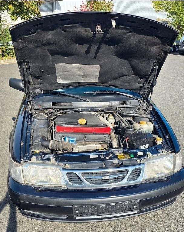 Gebraucht Saab 9-3 Cabriolet 200 PS (147 kW) 1999 Blau Cabrio