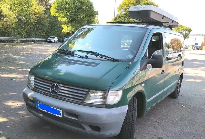 Grün Gebraucht 2001 Mercedes Vito Van / Kleinbus | 3.600 € (Superpreis) - Bild 1/4