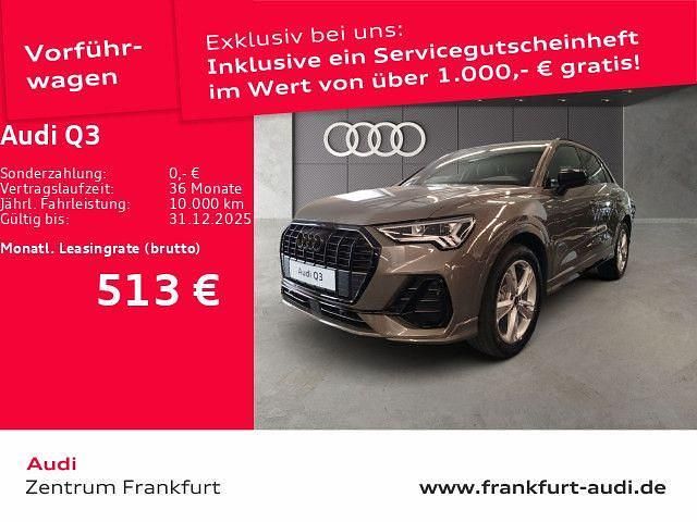 Chronosgrau metallic Gebraucht 2025 Audi Q3 S-Line SUV | 41.890 € (Fairer Preis) - Bild 1/3