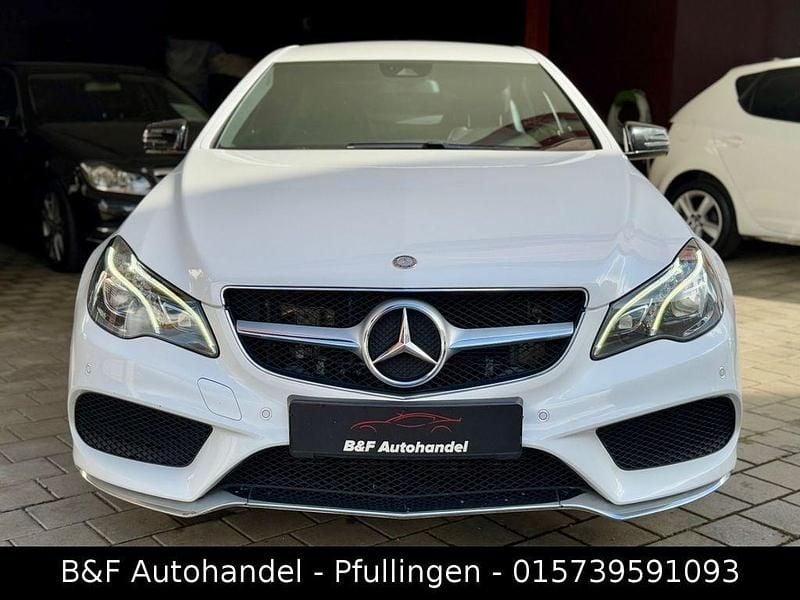Brugt Mercedes E350 AMG line 252 HK (185 kW) 2014 Hvid Coupe