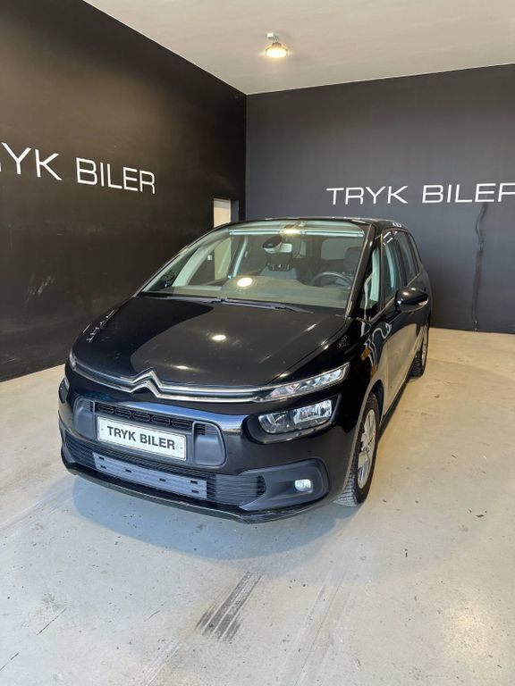 Schwarz Gebraucht 2018 Citroën Grand C4 Picasso Feel Van / Kleinbus | 4.700 € (Superpreis) - Bild 1/4