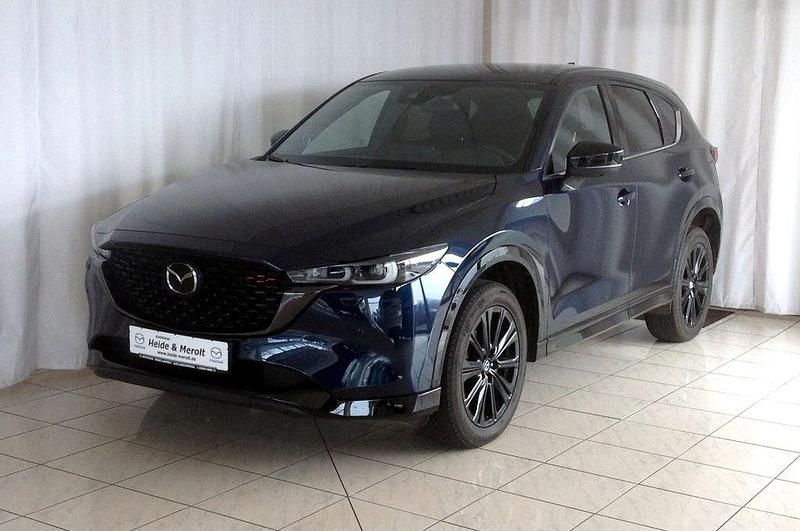 Blau Gebraucht 2024 Mazda CX-5 Homura-Line SUV | 33.990 € (Fairer Preis) - Bild 1/4