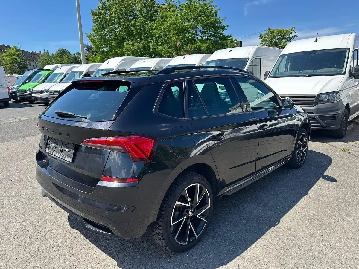 Gebraucht Skoda Kamiq Monte Carlo 116 PS (85 kW) 2020 Schwarz SUV