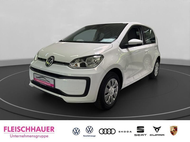 Weiss Gebraucht 2022 VW up! Move Kleinwagen | 13.990 € (Fairer Preis) - Bild 1/4