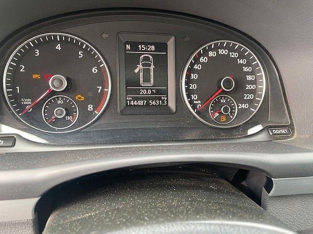 Gebraucht VW Touran Style 105 PS (77 kW) 2012 Schwarz Van / Kleinbus