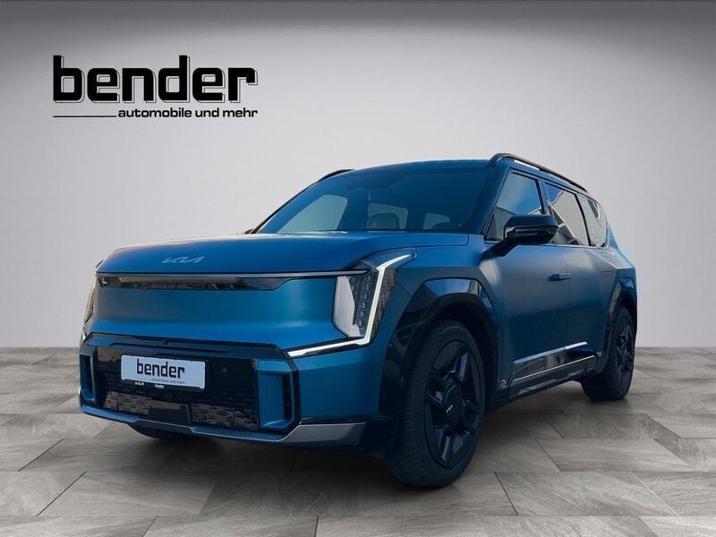 Blau Gebraucht 2024 Kia EV9 Edition 7 SUV | 64.990 € (Superpreis) - Bild 1/4