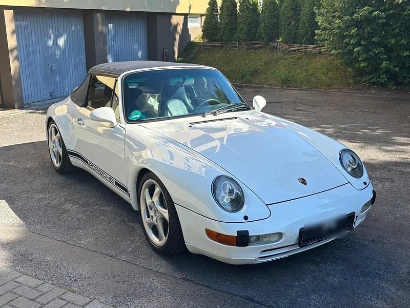 Weiß Gebraucht 1995 Porsche 993 Cabrio | 64.950 € - Bild 1/4