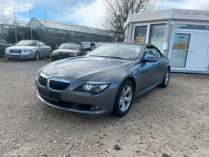 Grau Gebraucht 2009 BMW 635 Cabriolet Cabrio | 15.990 € - Bild 1/4