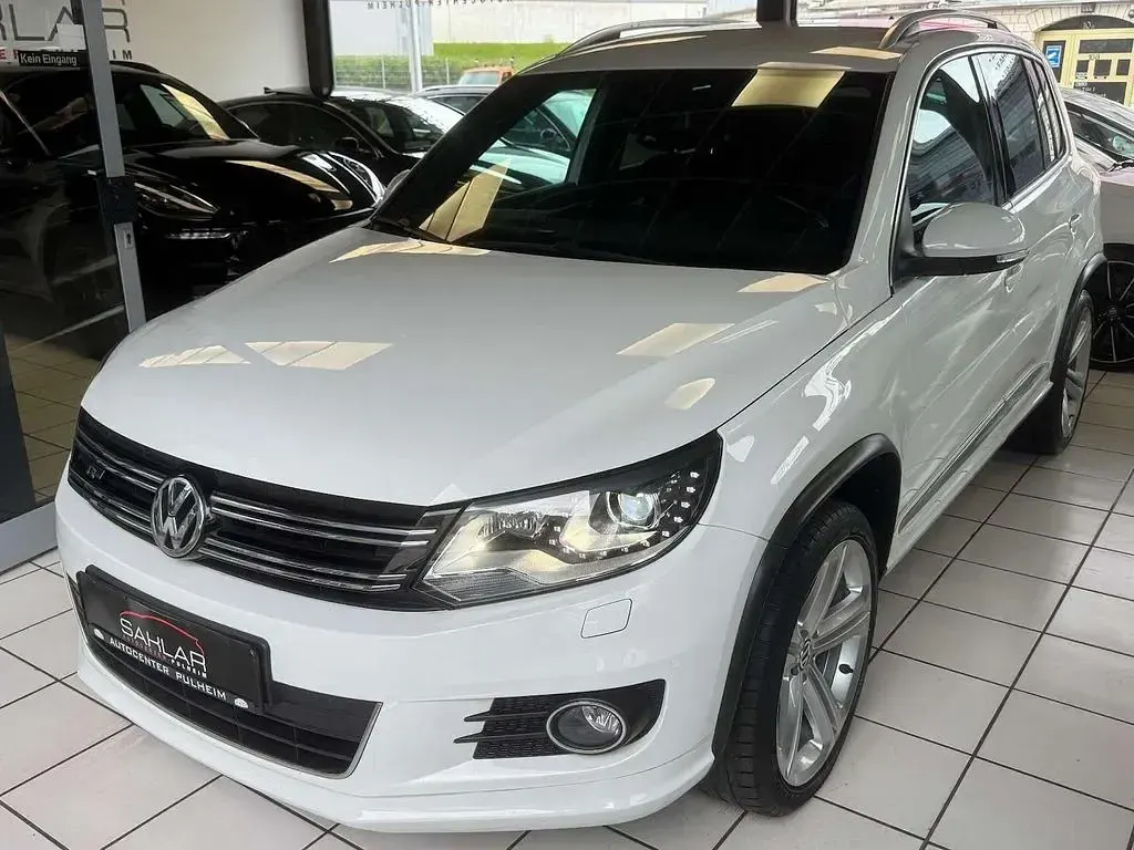 Gebraucht VW Tiguan R-line 177 PS (130 kW) 2015 Pure white SUV