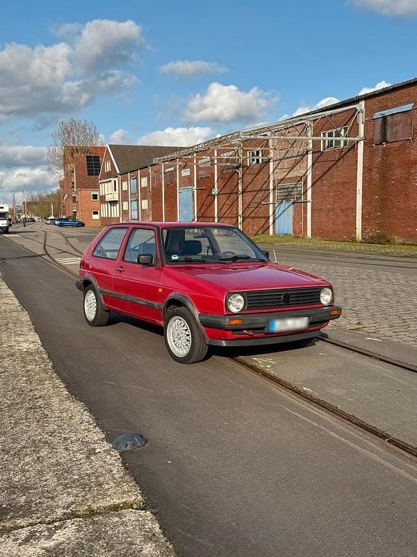 Gebraucht VW Golf II 55 PS (40 kW) 1990 Rot Kleinwagen