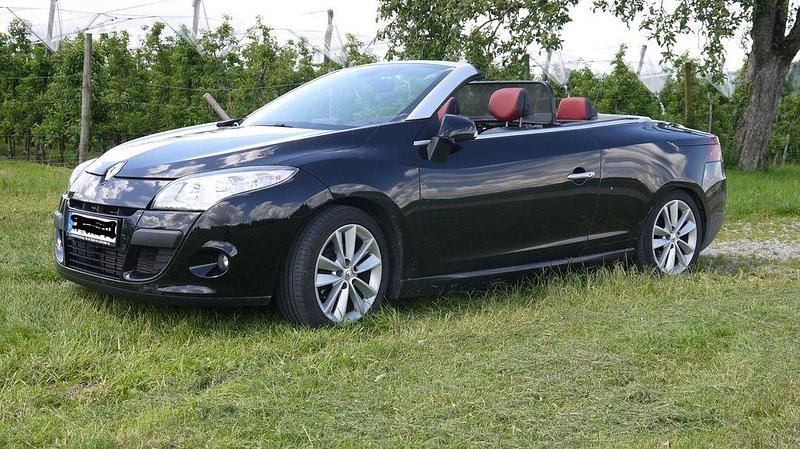 Schwarz Gebraucht 2012 Renault Mégane Cabriolet Luxe Cabrio | 8.200 € (Fairer Preis) - Bild 1/4