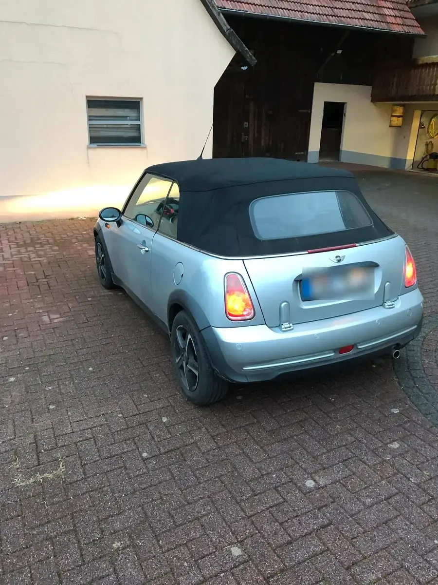 Gebraucht Mini Cooper Cabriolet 2004 Silber Cabrio