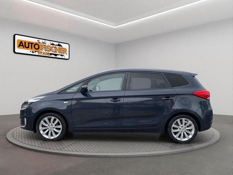 Gebraucht Kia Carens 141 PS (103 kW) 2016 Blau Van / Kleinbus