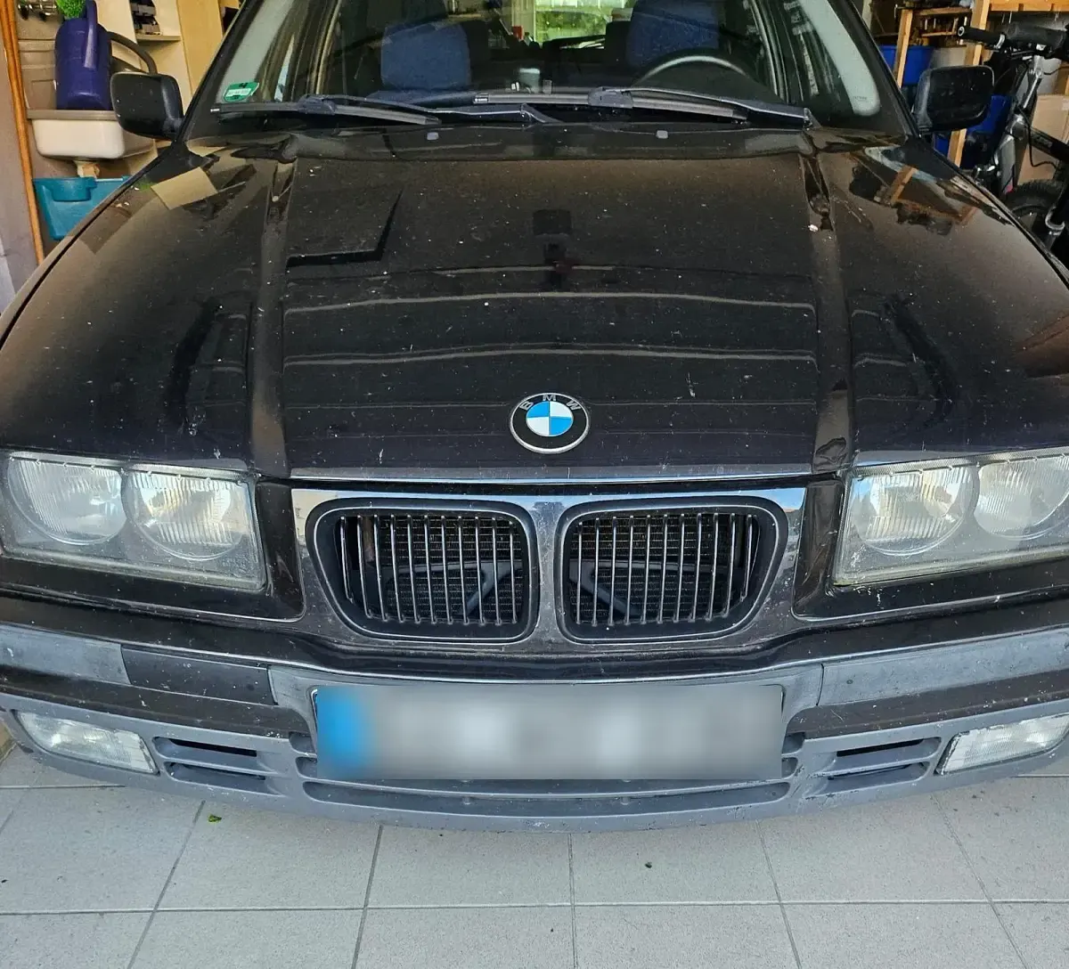 Gebraucht BMW 316 102 PS (75 kW) 1998 Schwarz Coupé