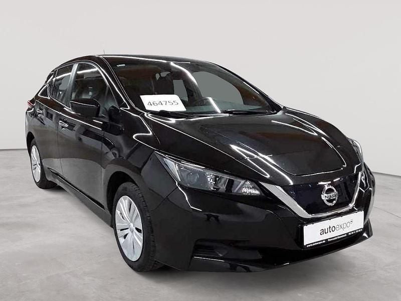 Black metallic Gebraucht 2021 Nissan Leaf Kleinwagen | 11.290 € (Superpreis) - Bild 1/4