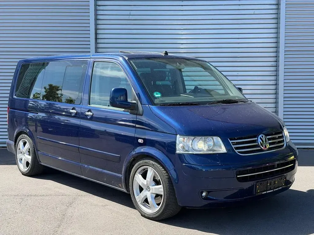 Gebraucht VW Multivan Highline 174 PS (127 kW) 2008 Blau Van / Kleinbus