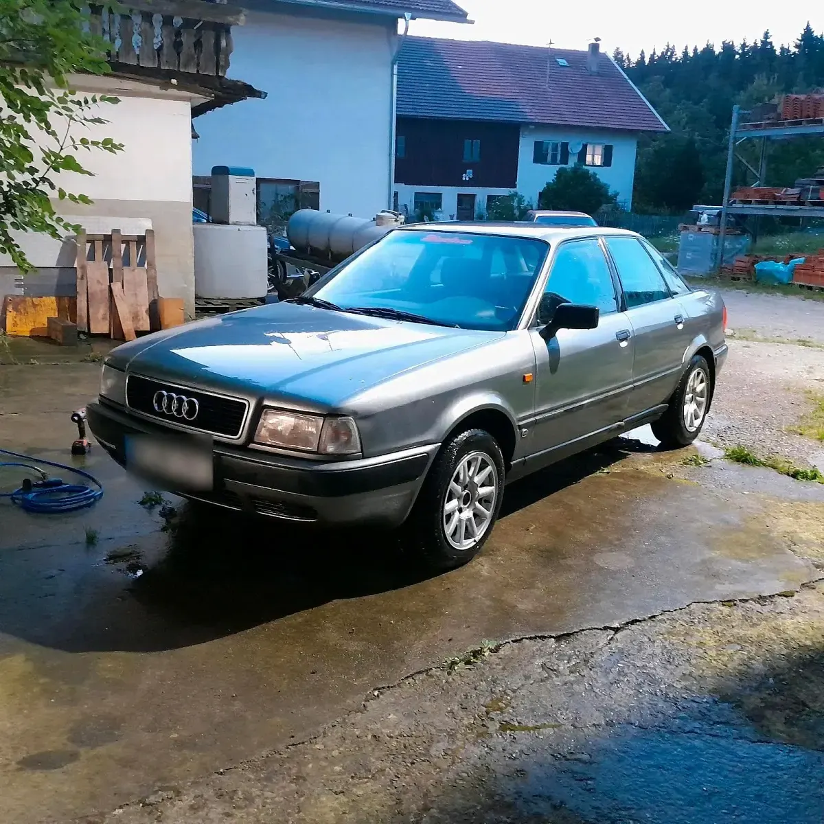 Gebraucht Audi 80 90 PS (66 kW) 1994 Grau Limousine