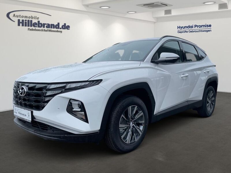 Weiss Gebraucht 2024 Hyundai Tucson Select SUV | 32.490 € (Superpreis) - Bild 1/4