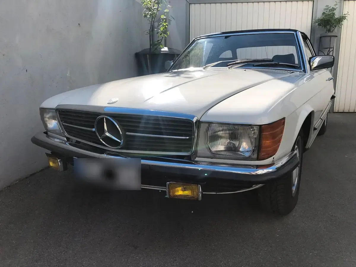 Gebraucht Mercedes SL280 185 PS (136 kW) 1980 Weiß Cabrio