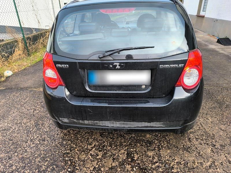 Gebraucht Chevrolet Aveo 84 PS (61 kW) 2008 Schwarz Kleinwagen