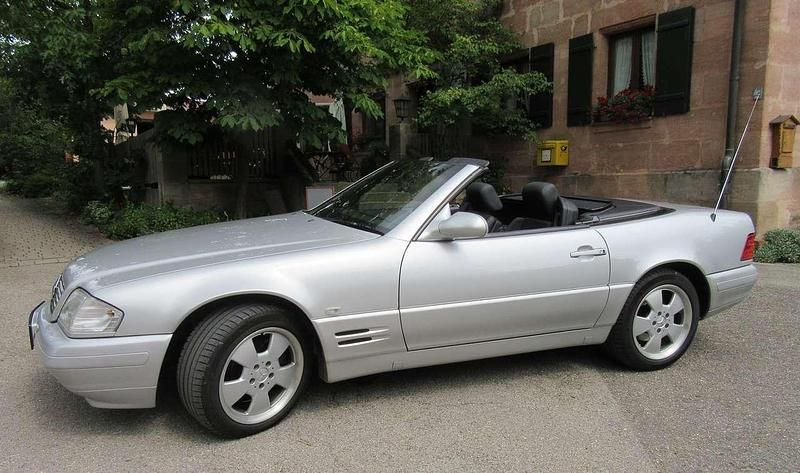 Gebraucht Mercedes SL280 204 PS (150 kW) 2000 Brilliantsilber  metallic Cabrio