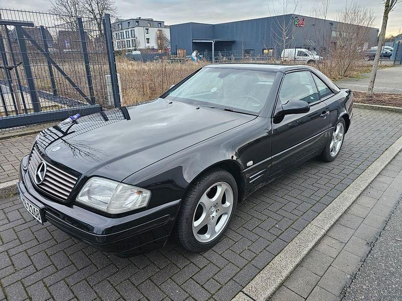 Schwarz Gebraucht 1998 Mercedes SL320 Cabrio | 20.950 € (Fairer Preis) - Bild 1/4
