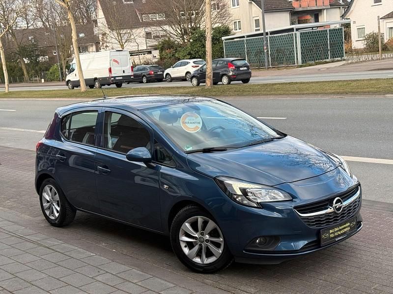 Gebraucht Opel Corsa Edition 90 PS (66 kW) 2016 Blau Kleinwagen