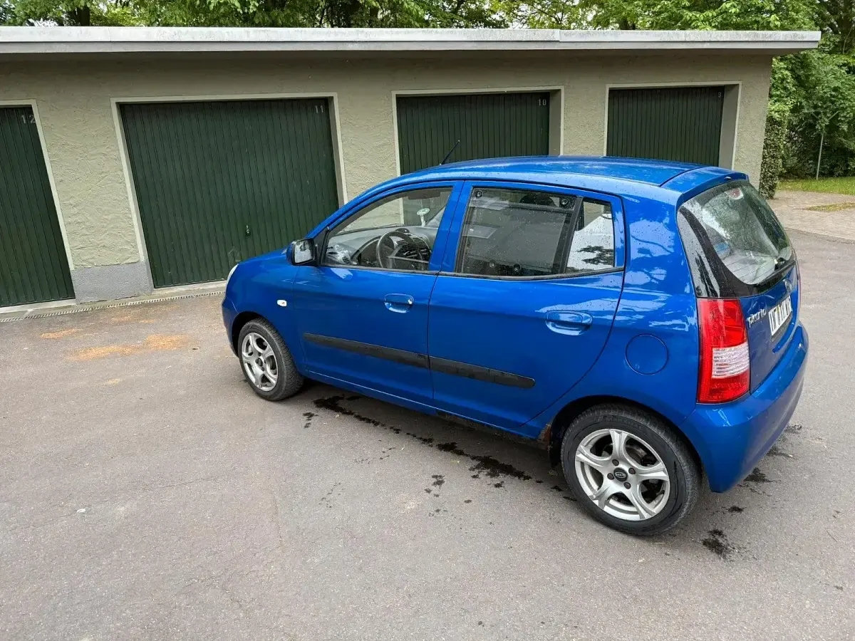 Gebraucht Kia Picanto 65 PS (47 kW) 2007 Blau Kleinwagen