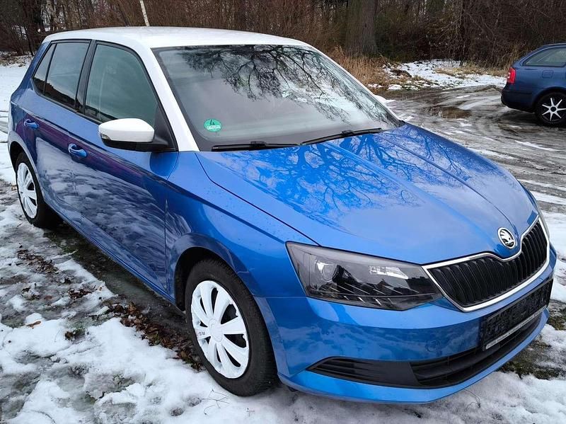 Gebraucht Skoda Fabia Ambition 90 PS (66 kW) 2016 Raceblau metallic Kleinwagen