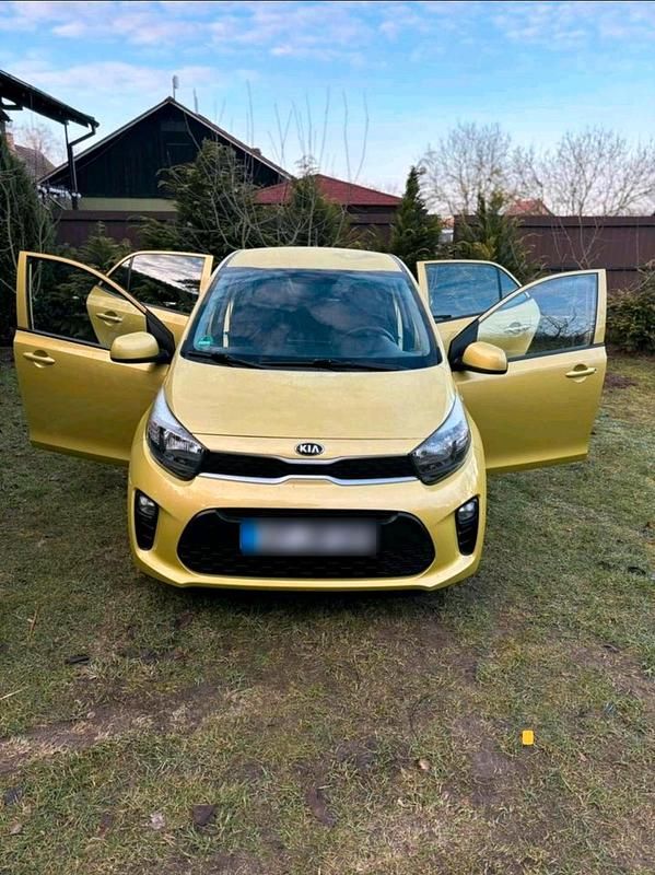 Gebraucht Kia Picanto 84 PS (61 kW) 2018 Grün Kleinwagen