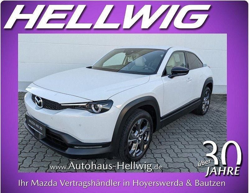 Arctic white Gebraucht 2022 Mazda MX30 Ad'Vantage SUV | 14.780 € (Superpreis) - Bild 1/4