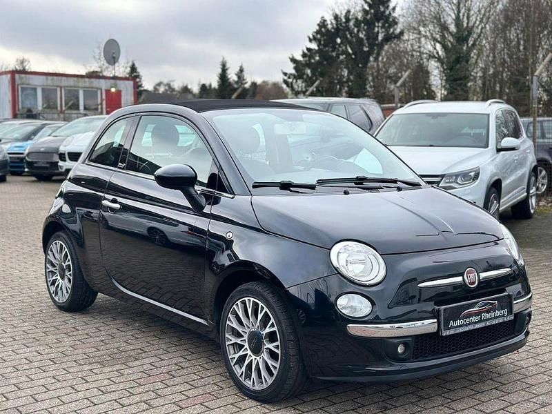 Gebraucht Fiat 500 Lounge 69 PS (50 kW) 2013 Schwarz Cabrio