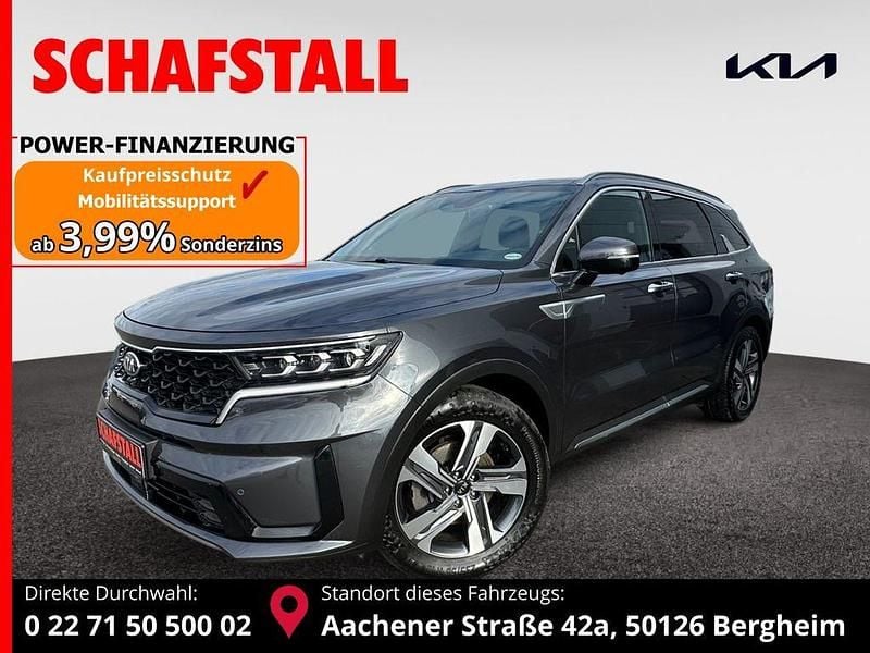Grau (platinum graphite) Gebraucht 2021 Kia Sorento Platinum SUV | 32.879 € (Guter Preis) - Bild 1/3