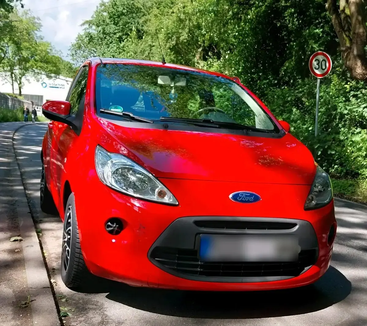 Gebraucht Ford Ka 69 PS (50 kW) 2014 Rot Kleinwagen