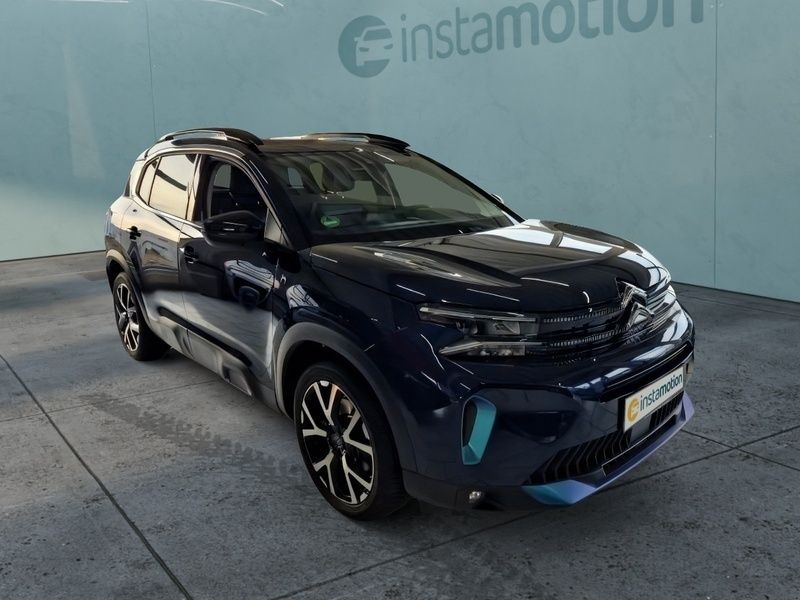 Blau Gebraucht 2022 Citroën C5 Aircross Shine SUV | 35.540 € - Bild 1/4
