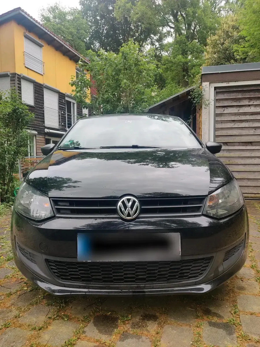 Gebraucht VW Polo 69 PS (50 kW) 2010 Schwarz Kleinwagen