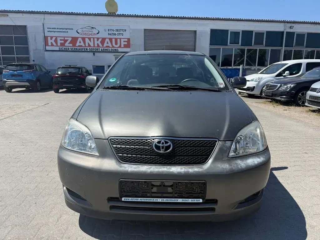 Gebraucht Toyota Corolla Sol 110 PS (80 kW) 2003 Grau