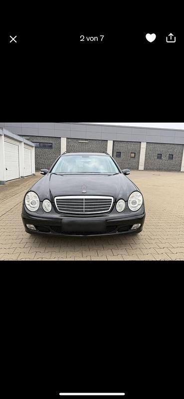 Brugt Mercedes E280 180 HK (132 kW) 2004 Sort Stationcar