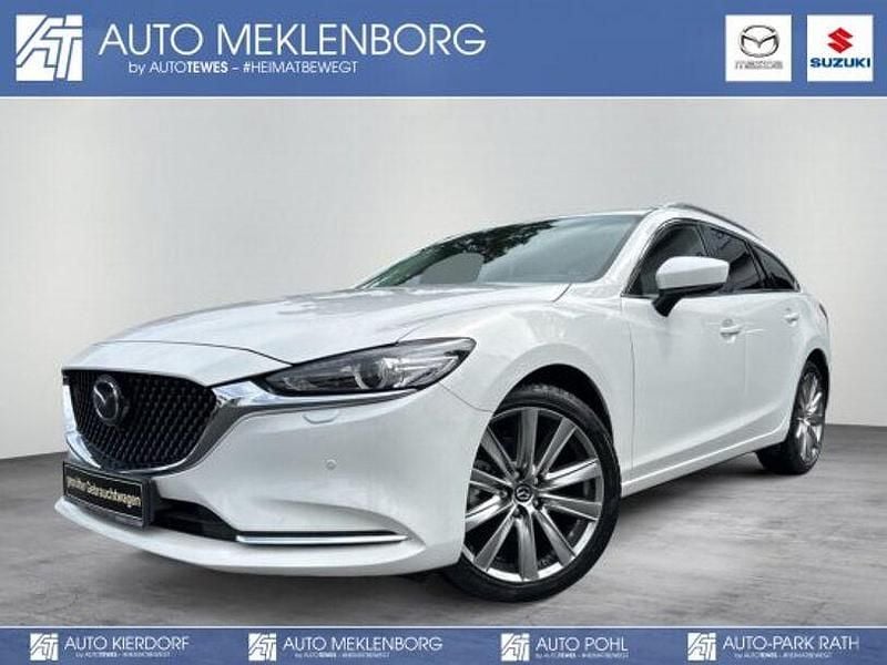 Weiß Gebraucht 2024 Mazda 6 Exclusive-Line Limousine | 31.990 € (Guter Preis) - Bild 1/4