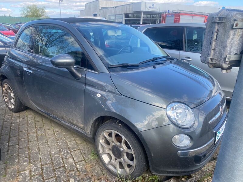 Gebraucht Fiat 500 Lounge 69 PS (50 kW) 2013 Grau Cabrio