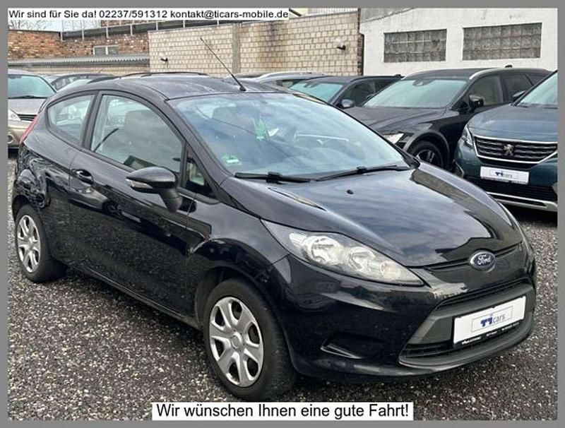 Gebraucht Ford Fiesta Trend 60 PS (44 kW) 2011 Schwarz Kleinwagen