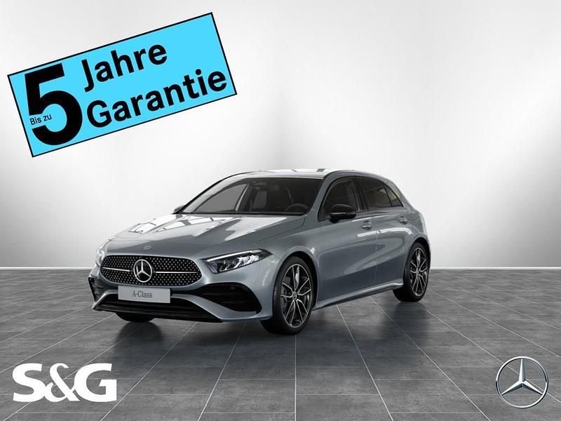 Metalliclack hightechsilber Gebraucht 2025 Mercedes A200 AMG Limousine | 38.199 € (Teuer) - Bild 1/4