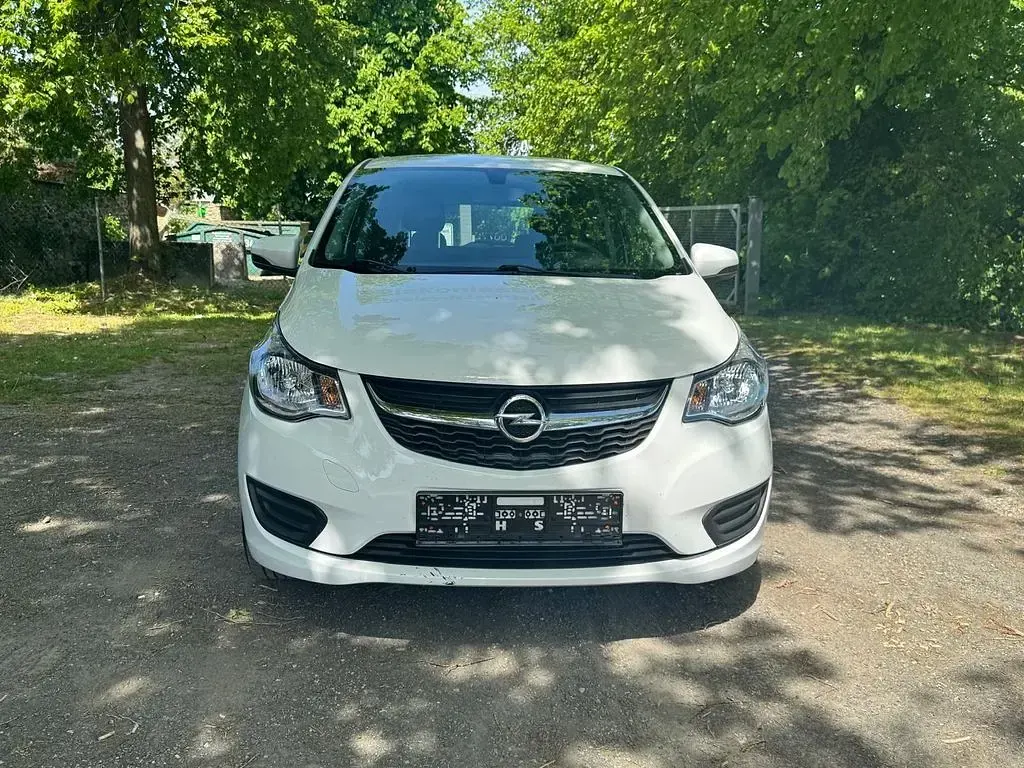 Gebraucht Opel Karl Edition 75 PS (55 kW) 2016 Weiß Kleinwagen