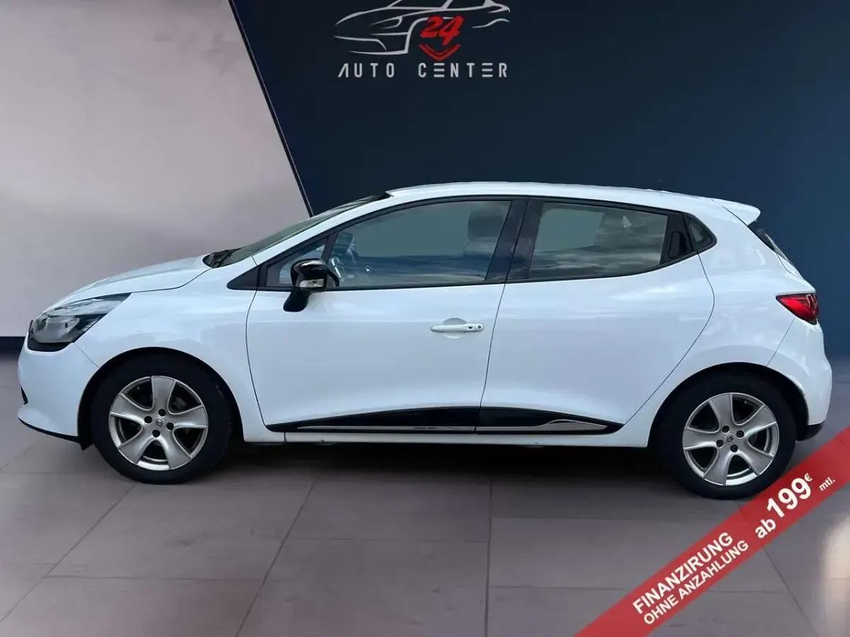 Gebraucht Renault Clio IV Initiale Paris 73 PS (53 kW) 2014 Weiß Kleinwagen