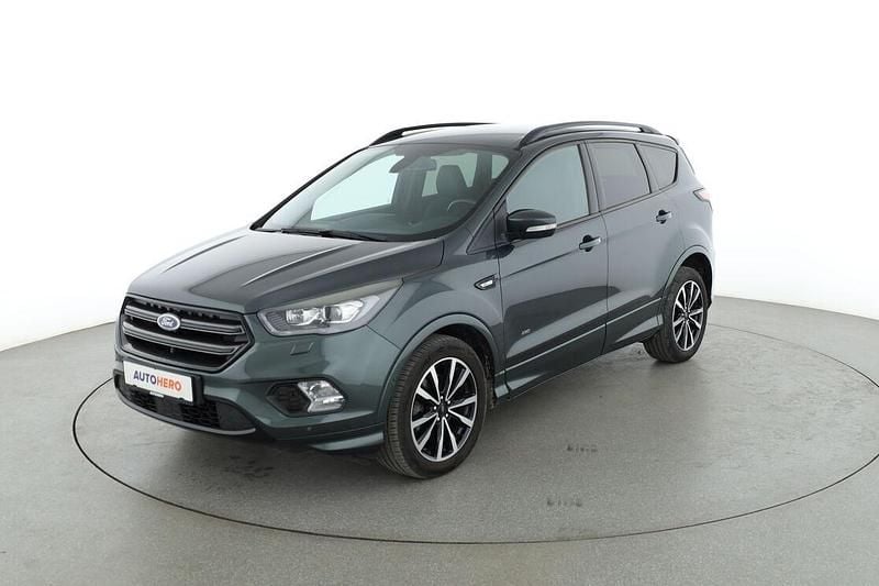 Grün Gebraucht 2018 Ford Kuga ST-Line SUV | 19.100 € (Fairer Preis) - Bild 1/3
