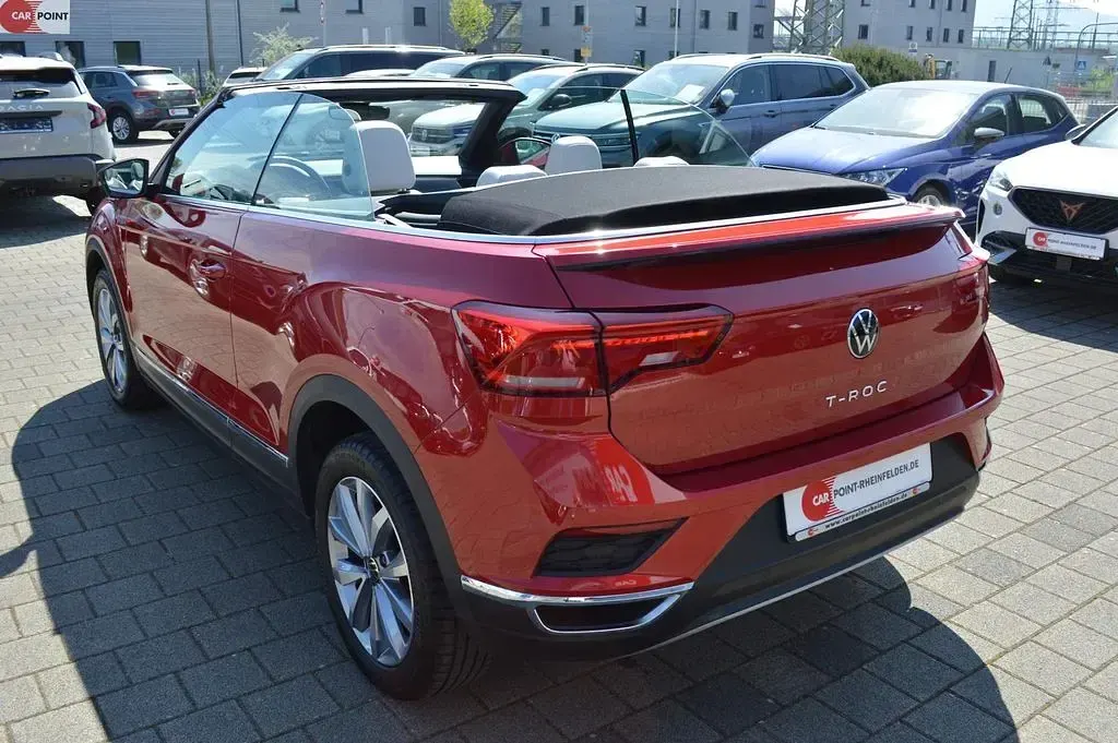 Gebraucht VW T-Roc Cabriolet Style 150 PS (110 kW) 2021 Kings red metallic Cabrio
